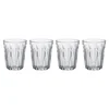 Set of 4 drinking glasses, made from glass, 200 ml, Provence - Dural