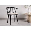 Venture Design Jedilni stol 53x76x55 cm Črno Bež