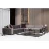Atelier del Sofa Ugaona garnitura Lego 100x76x300cm Siva