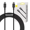 Kabel USB-C => USB-C 2.0 Superior Series 2,00m 100W Baseus črn (CATYS-C01)