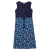 SHEEGO Obleka modra/marine/azur/bela