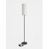 Sinsay - Podna lampa sa platnenim abažurom - crno