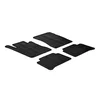 Rubber Car Mats Mercedes CLS-Class W219 2004-2011