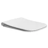 SAPHO WC Deska NUBES, Soft Close, Hitro Sprostitev, Bela/Chrome