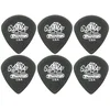 Dunlop 482R 0.73 Tortex Black Gold Jazz Sharp 6 Pack