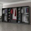 Hanah home Ormar Kale 360x210x52cm Antracit