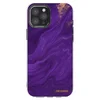 Silikonski prozorni ovitek za Apple iPhone 12 Pro Max - Purple