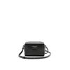 LACOSTE Torba za čez ramo Lacoste Sac a bandouliere Noir črna