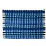 Modra odeja iz mešanice volne 140x200 cm Loom – Hübsch