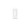 GEWISS GW16106VX poklopac okvir ONE