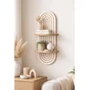 Hanah Home Zidna polica, 20x70x13cm, Bela