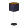 Stona lampa ARDEN 1xE27/60W/230V prečnik 25 cm ljubičasta/zlatna
