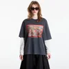 Majice Off-White Flowers Field Skate Tee UNISEX Fade Out Black High Risk Red M
