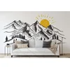 Wallity Tapete za zid MDK-00110, 100x100 cm, Šarena
