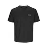 JACK & JONES Majica JCOCNZ črna/bela