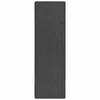 Vidaxl Preproga za tek Temno siva 100 x 250 cm 100% polipropilen