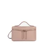 LANCASTER Paris Torba za čez ramo Lancaster Sac boite Zippé S Milano Trésor Nude bež