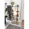 Opviq Podna lampa KS-11111, Orah