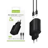 WEWO S89 SUPER FAST PD TI PUNJAČ 25W/3A (CRNI)