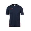 UHLSPORT Funkcionalna majica mornarska/rdeča