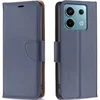 GS Ovitek za Xiaomi Redmi Note 13 Pro 5G, denarnica iz usnja Litchi, temno modra