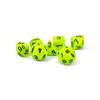 Kockice Chessex - Vortex Mega-hedral - Bright Green & Black (7)