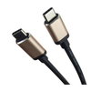 PremiumCord Cable USB 3.1 connector C/male - USB 3.1 C/male, Aluminium housing, 0,5m