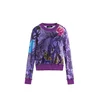 Desigual Majica M. C. Lacroix temno liila/roza