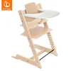 Stokke stol za hranjenje Tripp Trapp set 3v1 natur/white 685300- pladenj