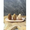 Aberto Design Set Dekorativnih figura Christmas Stone Set2, Šareni