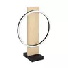 Eglo Boyal stona lampa/1, led, 12w, 1700lm, crna/bela/smeđa/drvo
