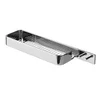 Il GIGLIO corner shelf, 400x42x115mm, chrome - Chrome - 400x42x115 mm - Gedy - IL GIGLIO - 120 - Iz nerjavečega jekla - 400 - Polica - Kvadratni - 400 - 42 - 115 - 14