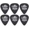 Dunlop 488R 1.00 Tortex Black Gold Standard 6 Pack