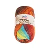 PRYIA lurex - 100 g / 245 m - rdeča, rumena, modra, zelena