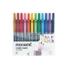 MONAMI Komplet permanentnih markerjev Monami Easy Click - 12 kosov, 2 mm