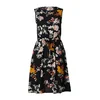 ABOUT YOU Poletna obleka Jenny Dress, mešane barve, črna