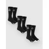 Volcom Full Stone 3Pk Socks black