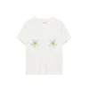 Pull&Bear Majica svetlo modra / temno rumena / off-bela