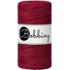 Bobbiny Macrame Cord 3 mm 100 m Red Velvet Vrvica