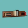 Hanah Home Zidna polica Raf-11-Oo-1, 120x25x20 cm, Braon