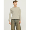 Beige mens sweater Jack & Jones Globe - Mens