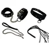Štiridelni BDSM komplet - Leder 0002
