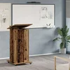 Podij s ladicama Staro drvo 55 x 55 x 107 cm Konstruirano drvo