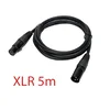 Xlr kabl, 5 m, Crni
