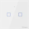 SONOFF pametno stensko stikalo Wi-Fi + RF433 dvojno T1EU2C-TX