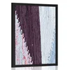Plakat tekstura stare tkanine - 30x45 silver