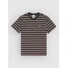 Element Icon Embroidery moška majica washed stripes offblack