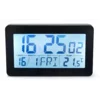 LCD kvarčna budilka JB-8203 črna popolna