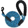 shumee Povodec za psa, moder, močan, debela vrv, 150 cm
