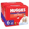 Huggies Pelene gaćice Little Movers, Duo Pack (6), 15-25kg, 60 komada